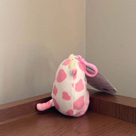 NWT Squishmallows 8" + Clip Evangelica the Cow (Fuzzy Belly) US Exclusive LOT - Picture 11 of 15